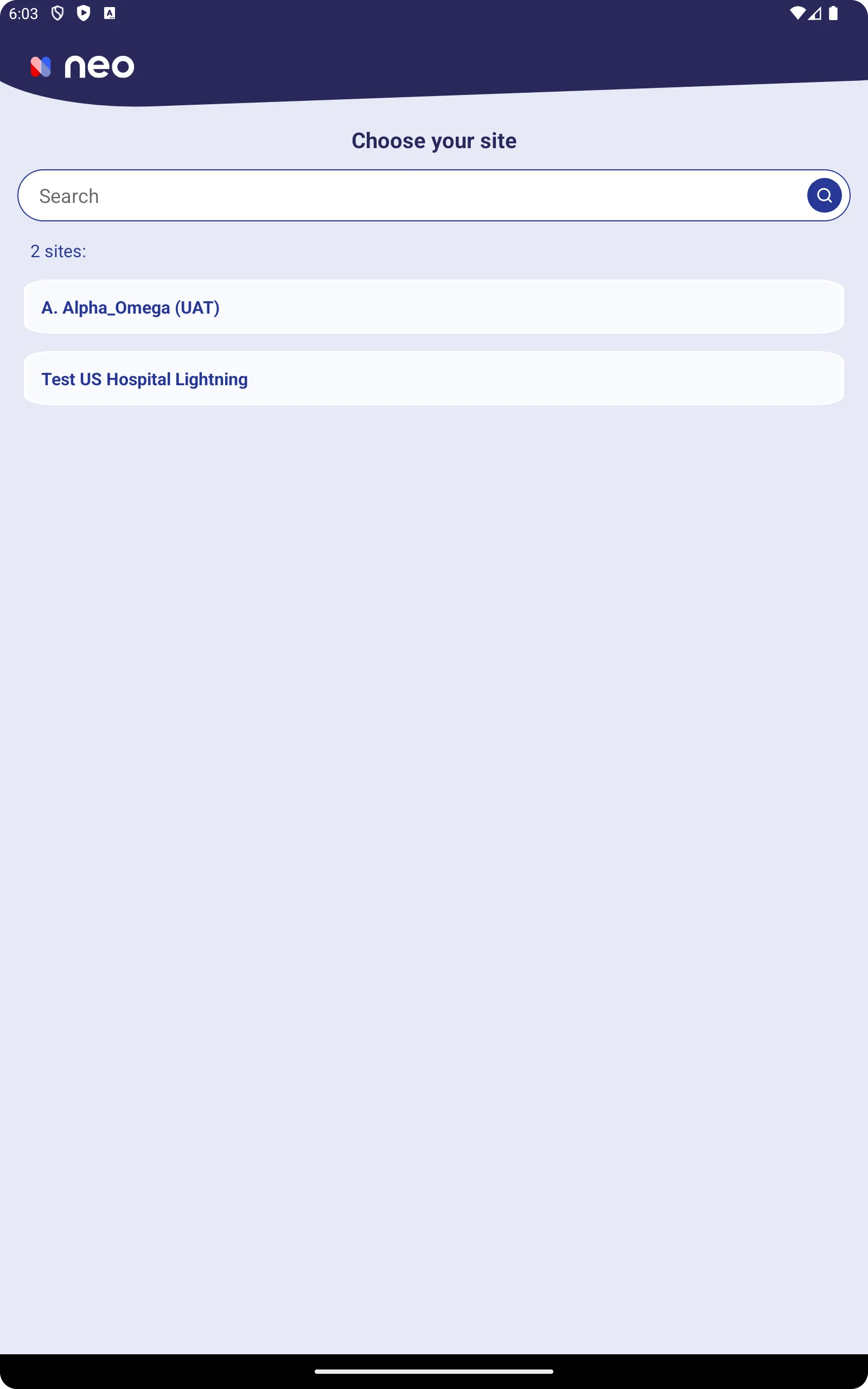 NEO screenshot